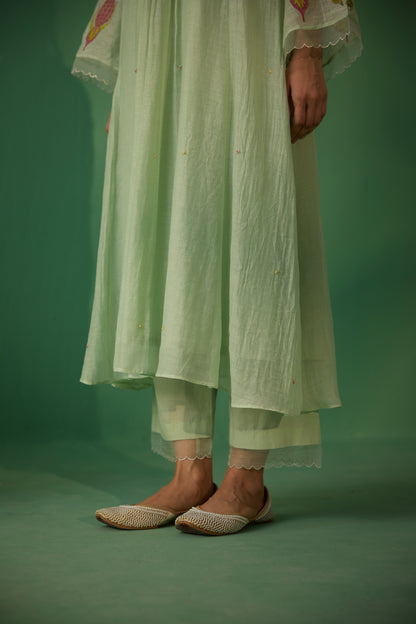 Urmi - Green Kurta set