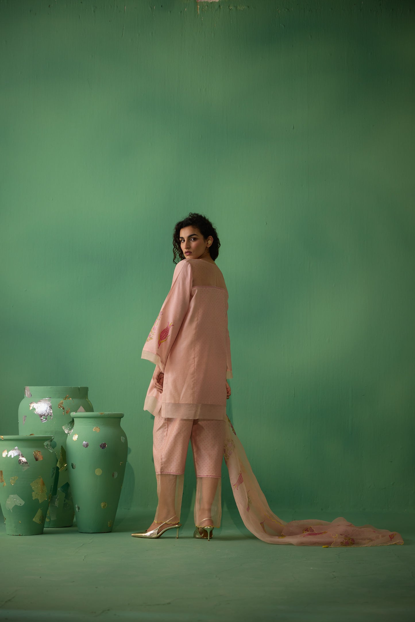 Kriya - Pink Kurta set