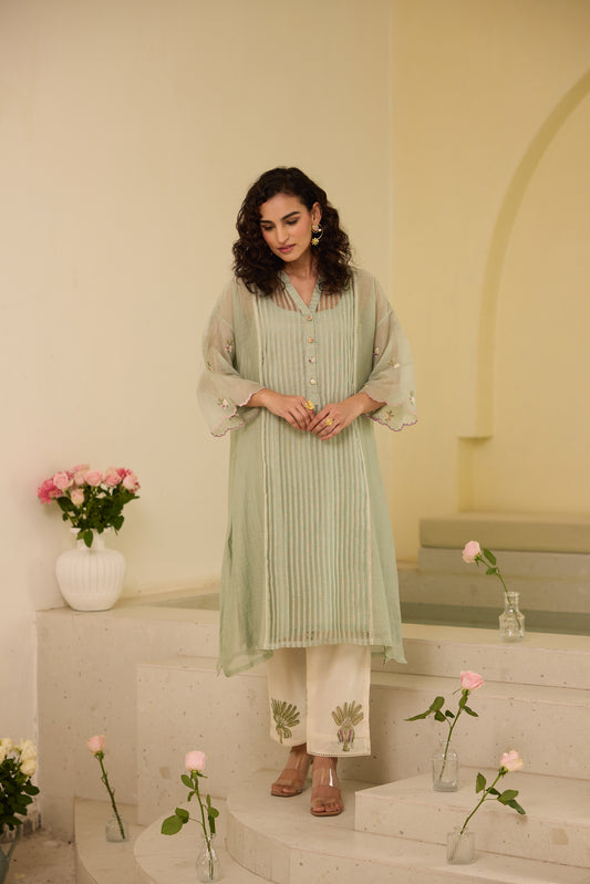 Olivia - The Green Kurta Set