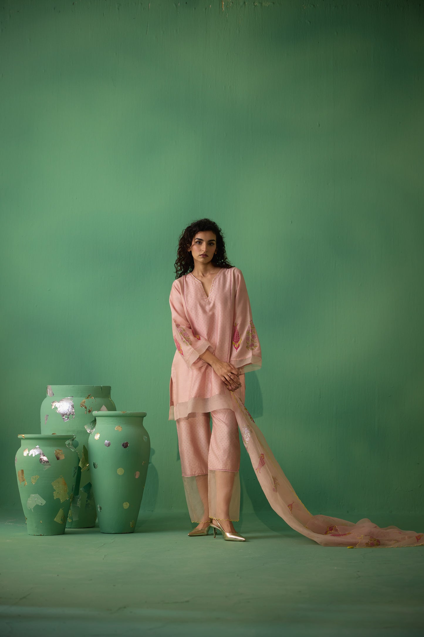Kriya - Pink Kurta set