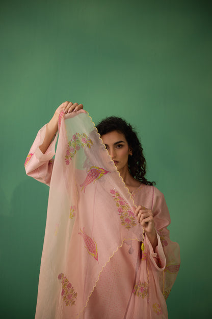 Kriya - Pink Kurta set