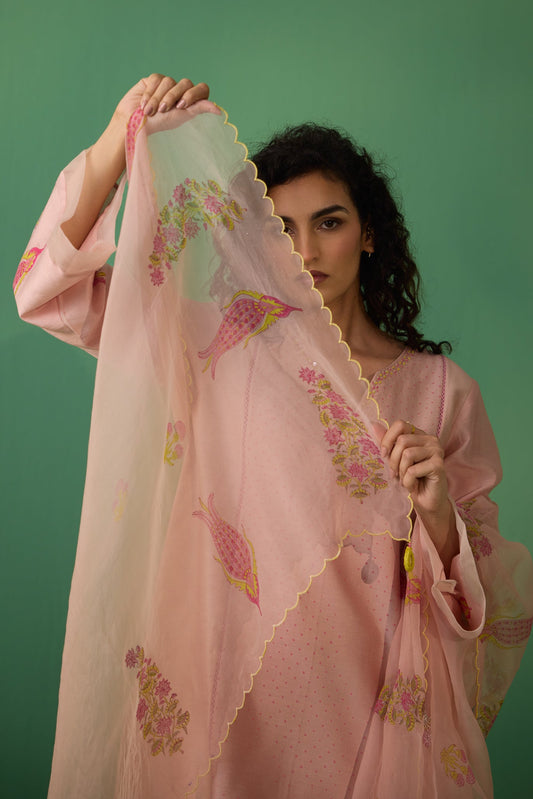 Kriya - Pink Kurta set