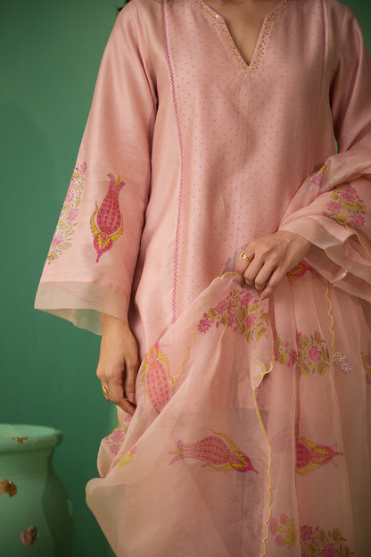 Kriya - Pink Kurta set