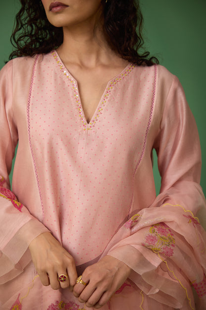 Kriya - Pink Kurta set