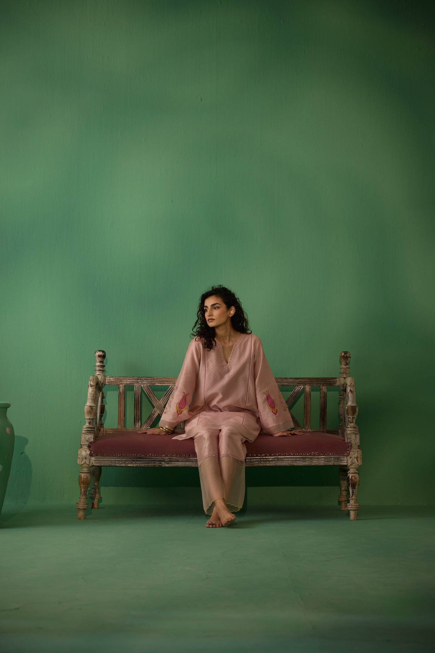 Kriya - Pink Kurta set