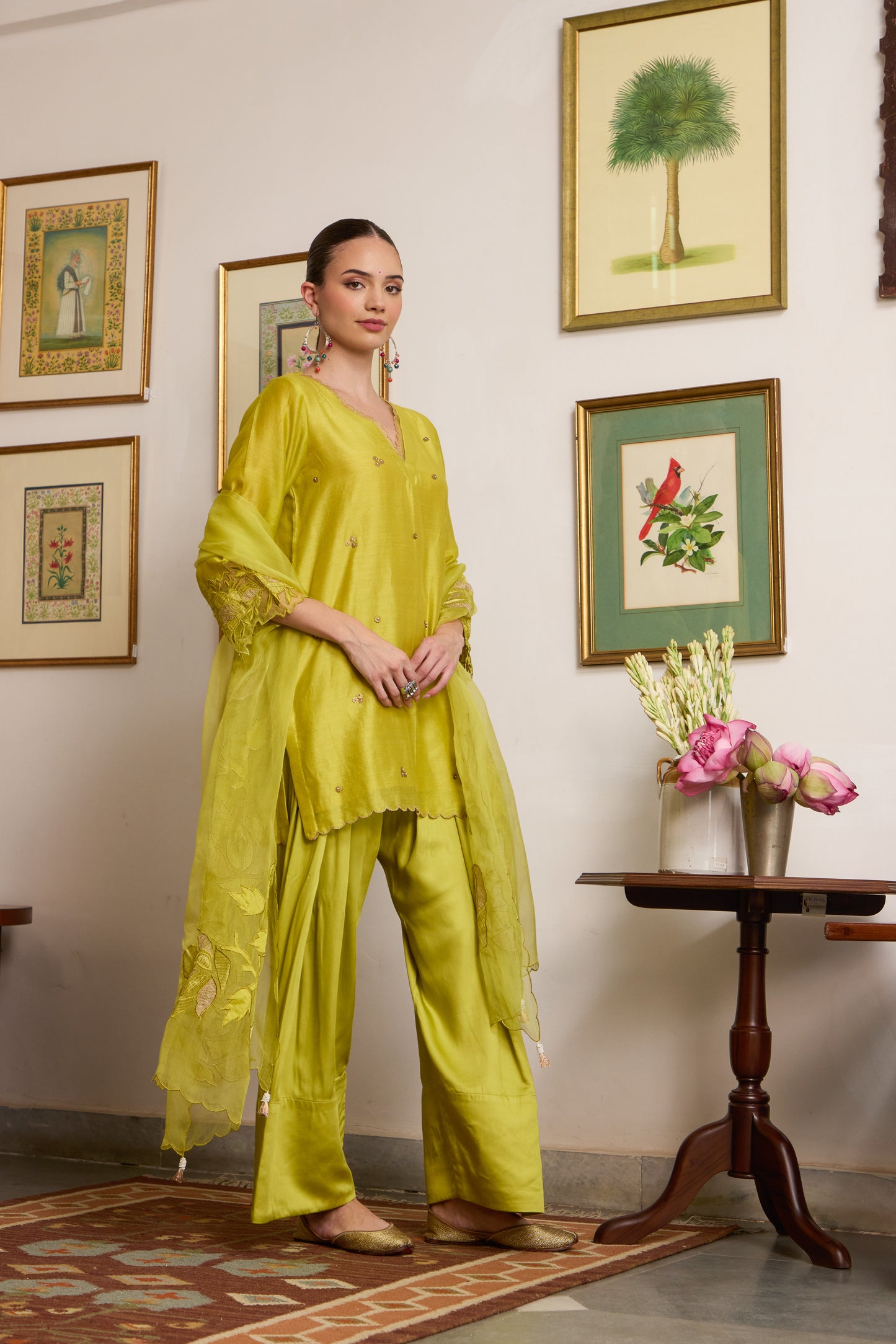 Swara - The Green Farshi Salwar set