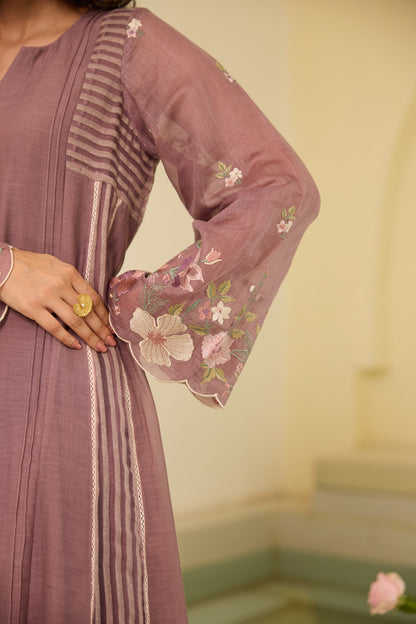 Alice - The Dusty plum Kurta Set