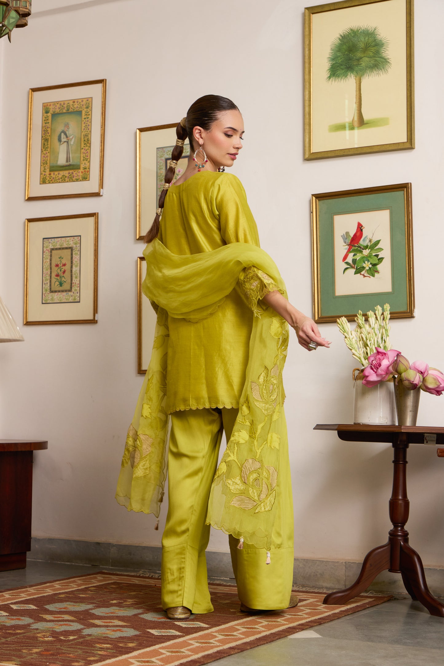 Swara - The Green Farshi Salwar set