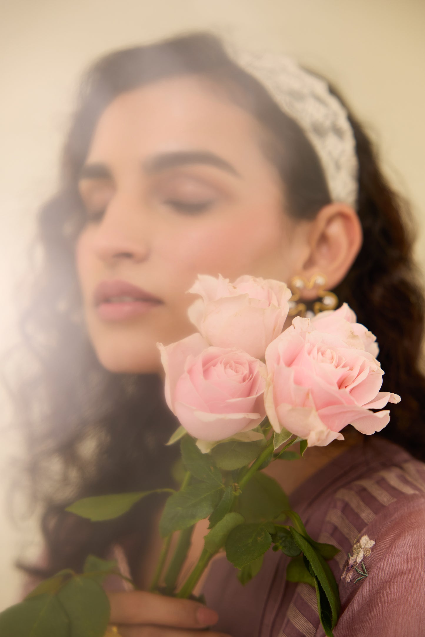 Alice - The Dusty plum Kurta Set