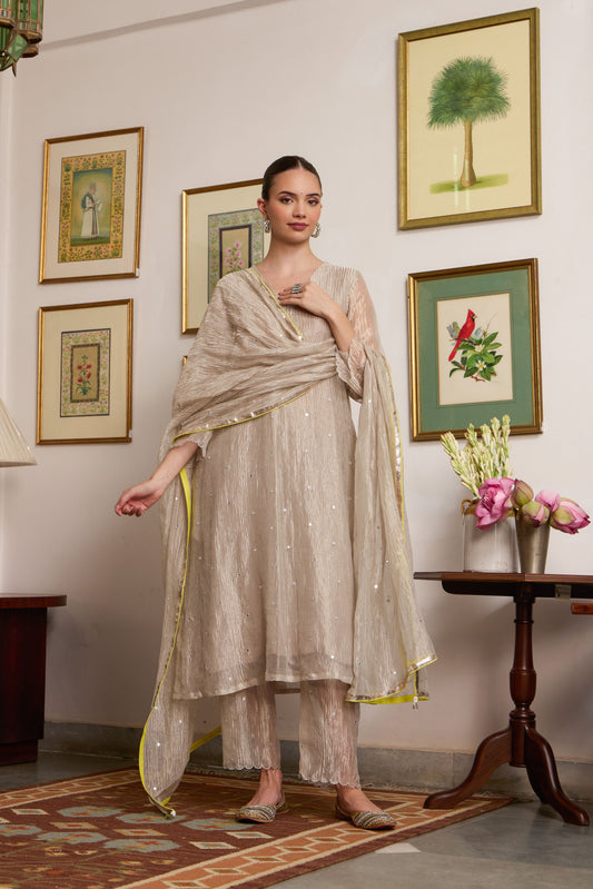 Chaand - The Tissue Kurta Set