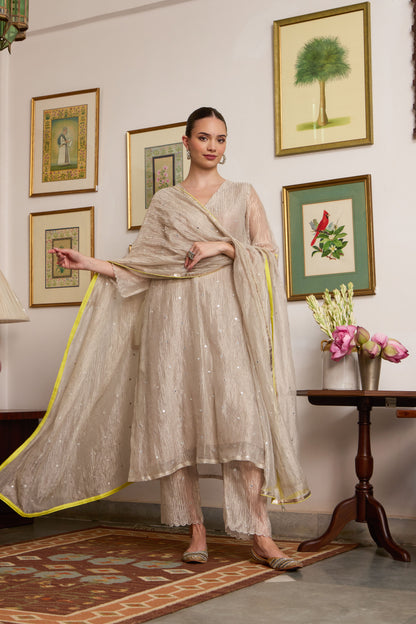 Chaand - The Tissue Kurta Set