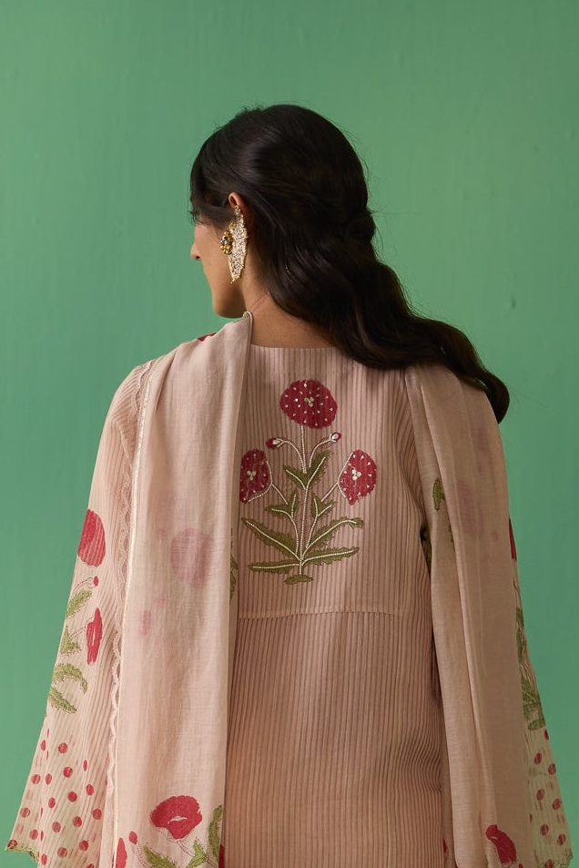 Kinara - Blush Pink Kurta set