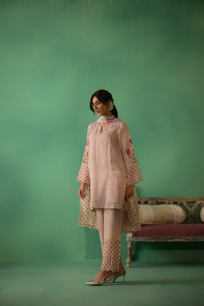 Kinara - Blush Pink Kurta set