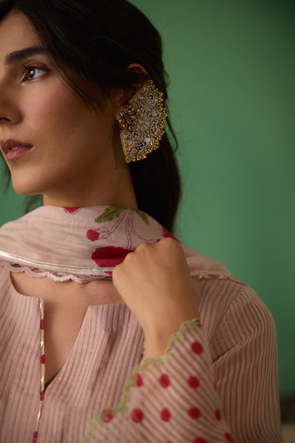 Kinara - Blush Pink Kurta set