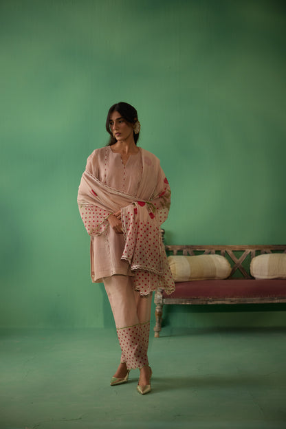 Kinara - Blush Pink Kurta set