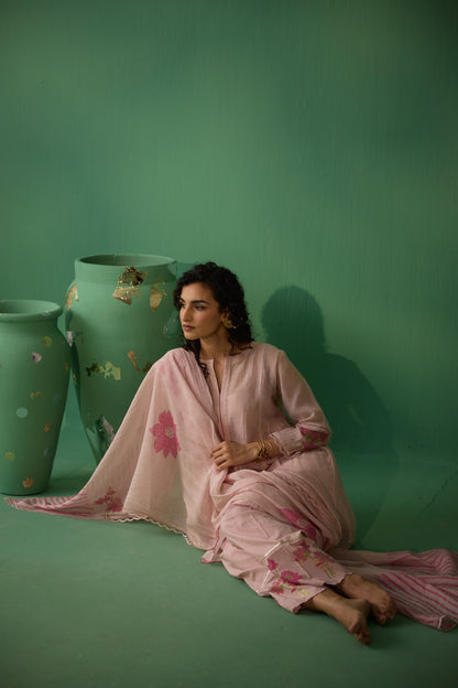Kamal - Pink Kurta set
