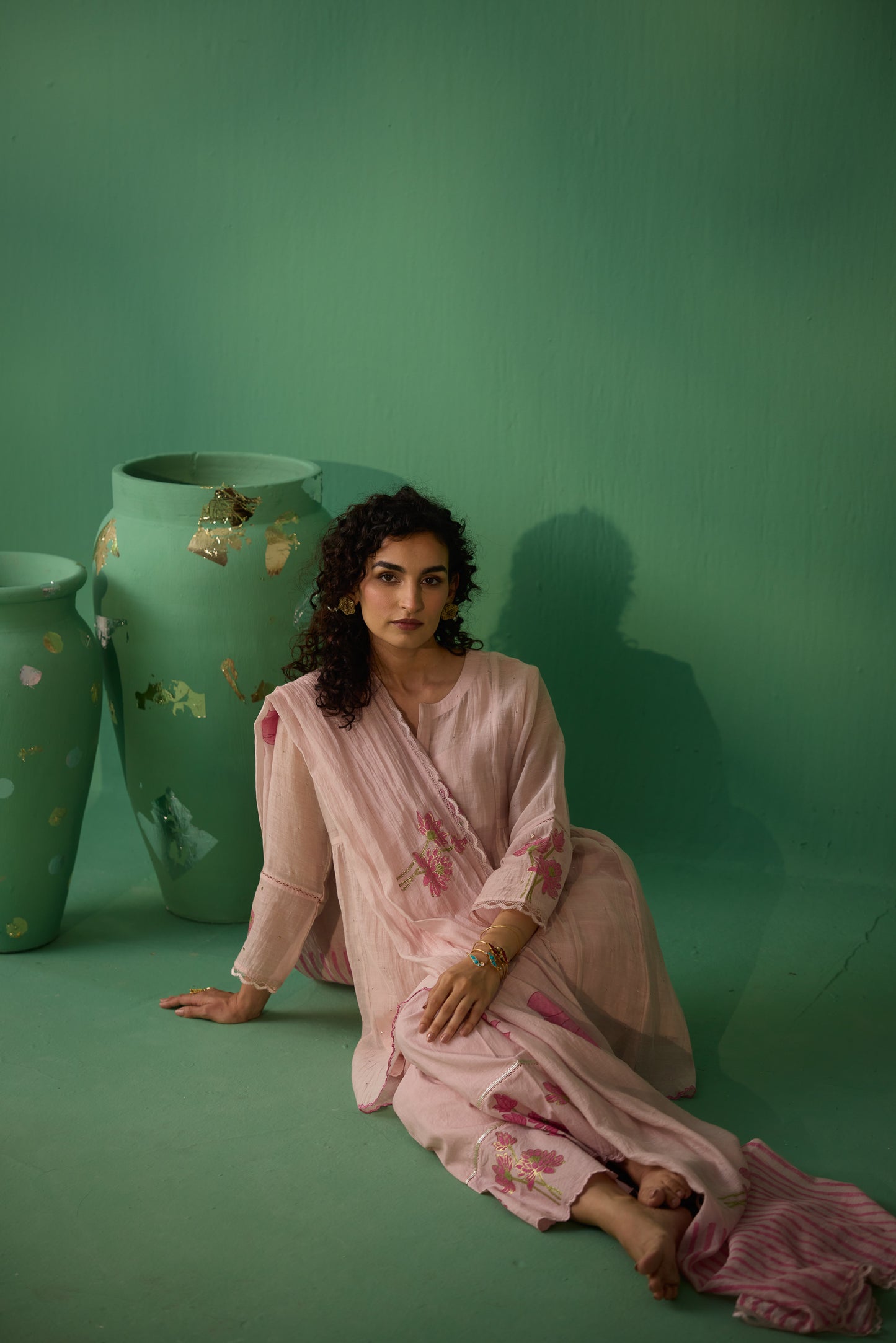 Kamal - Pink Kurta set