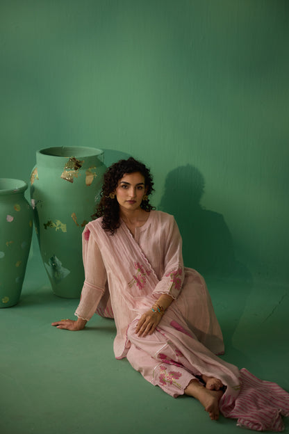 Kamal - Pink Kurta set