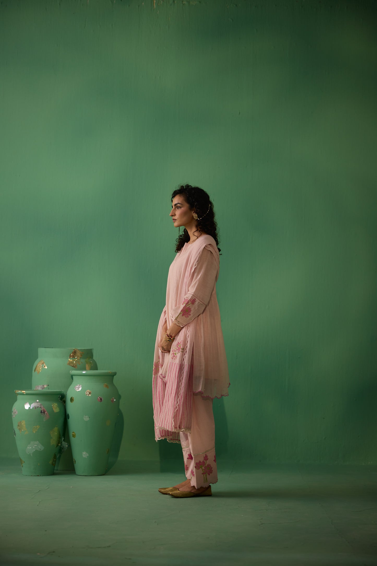 Kamal - Pink Kurta set