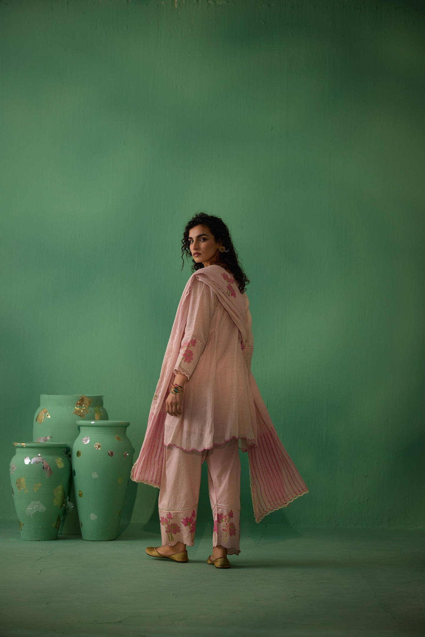 Kamal - Pink Kurta set