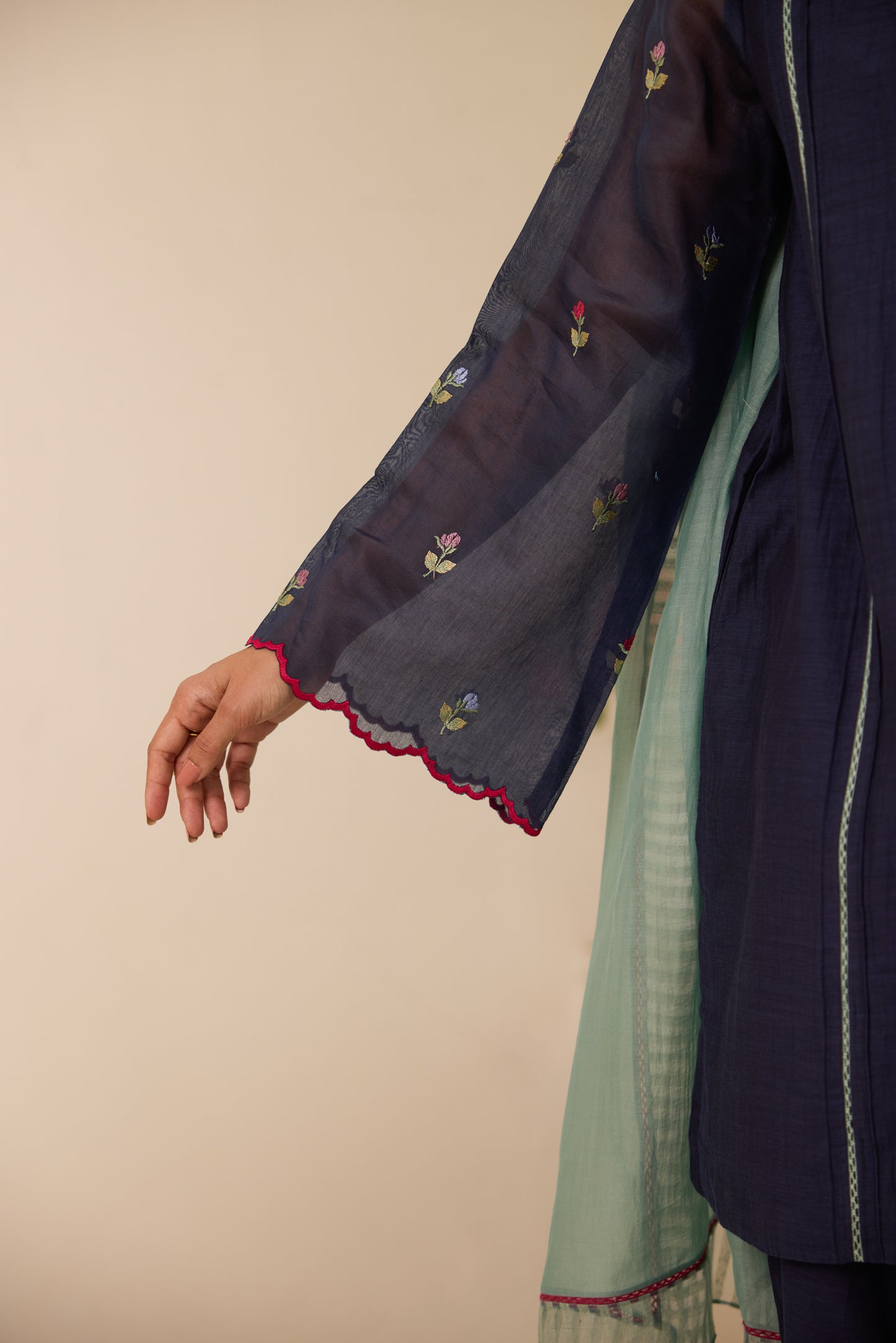 Daffodil - The Blue Kurta Set