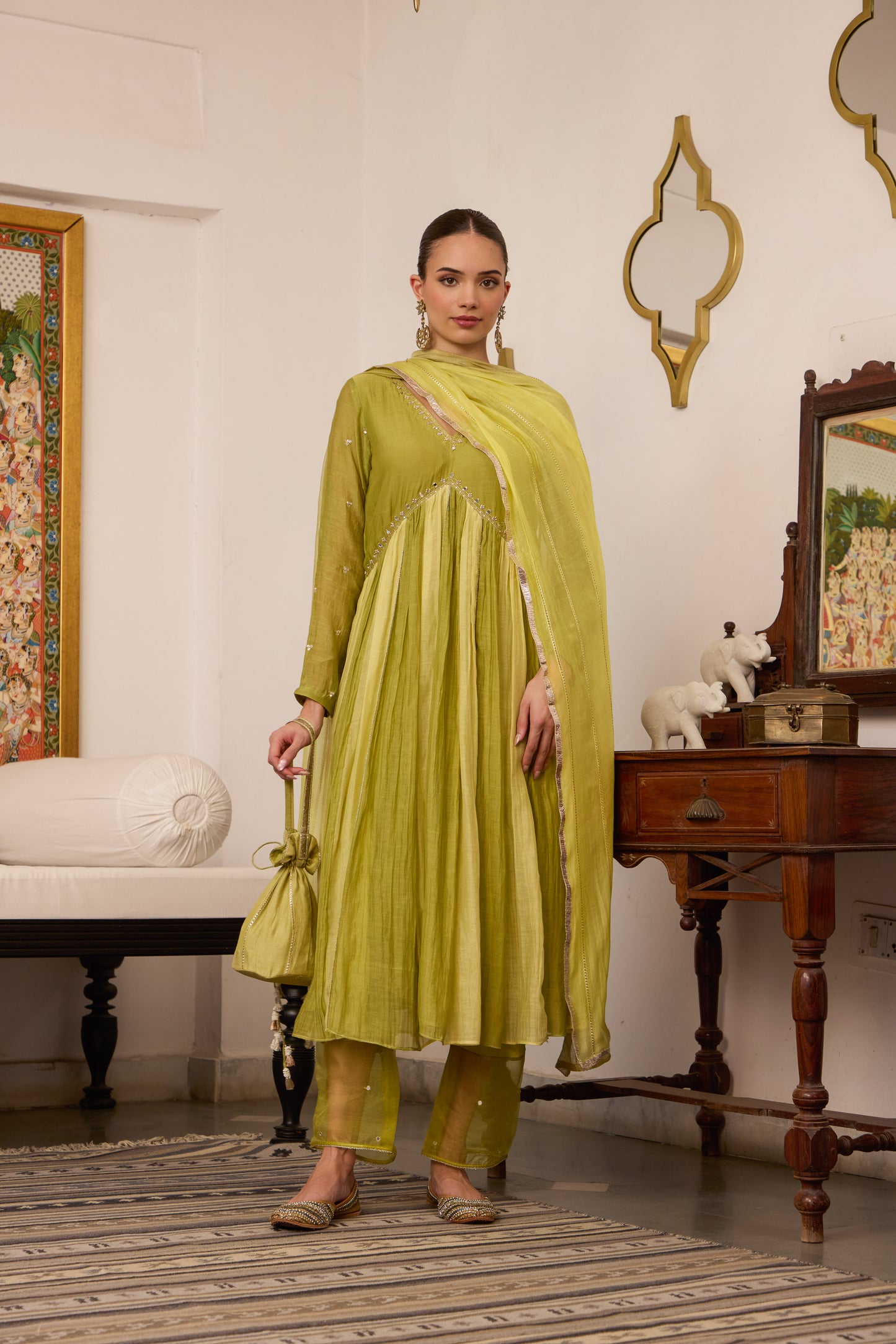 Damini - The Green Ombre Set