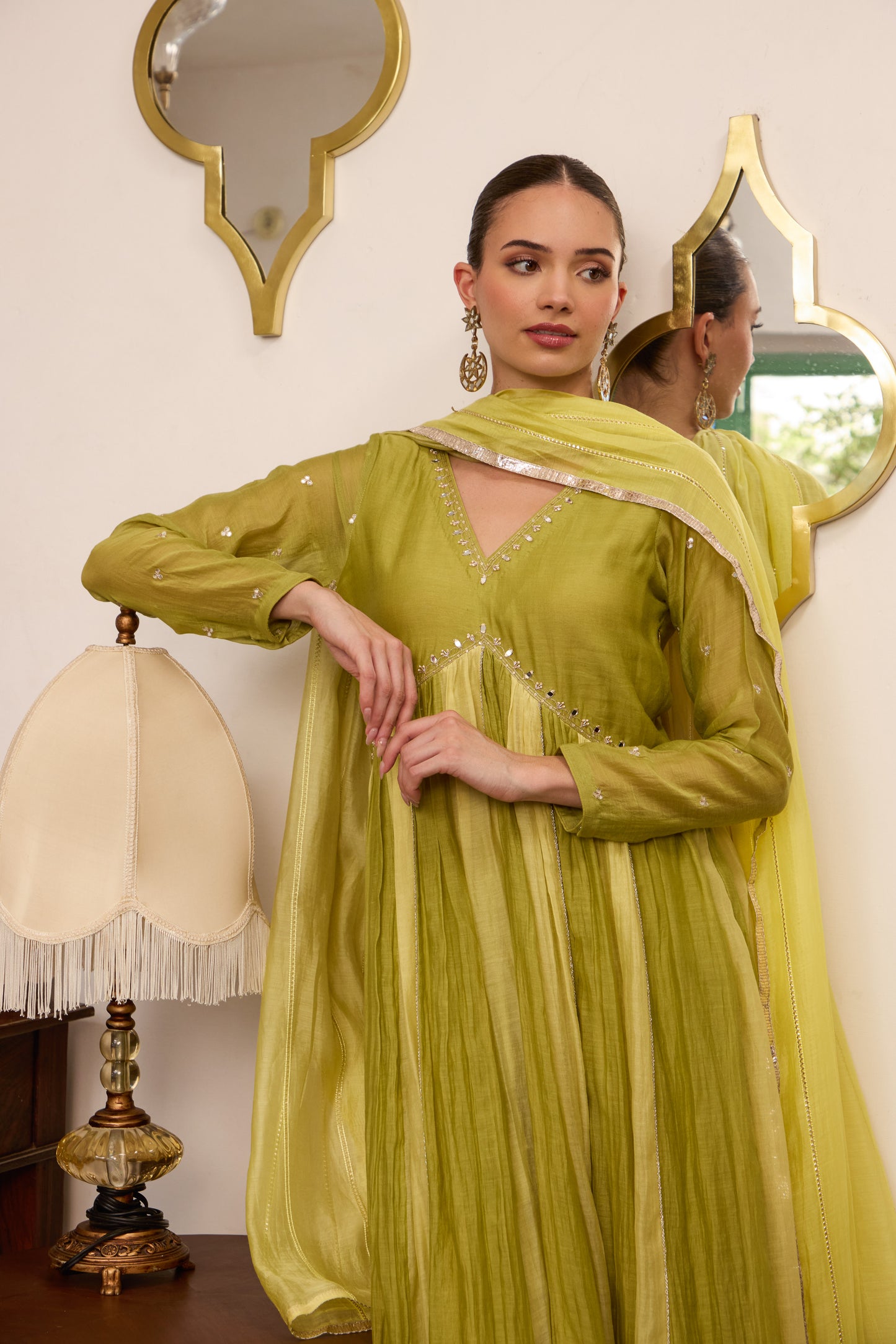 Damini - The Green Ombre Set