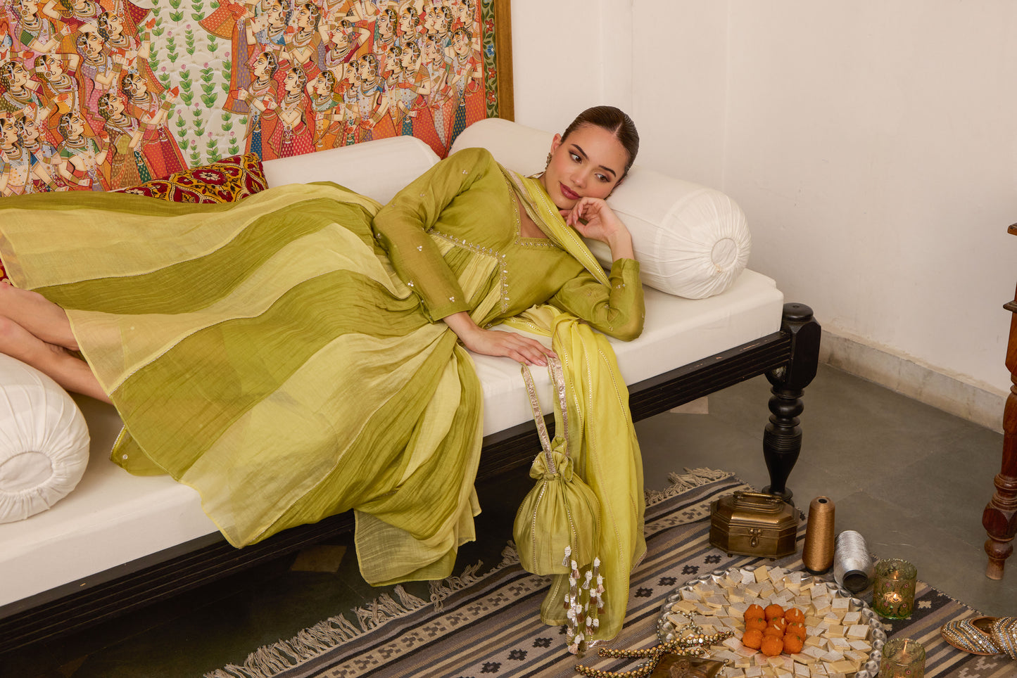 Damini - The Green Ombre Set