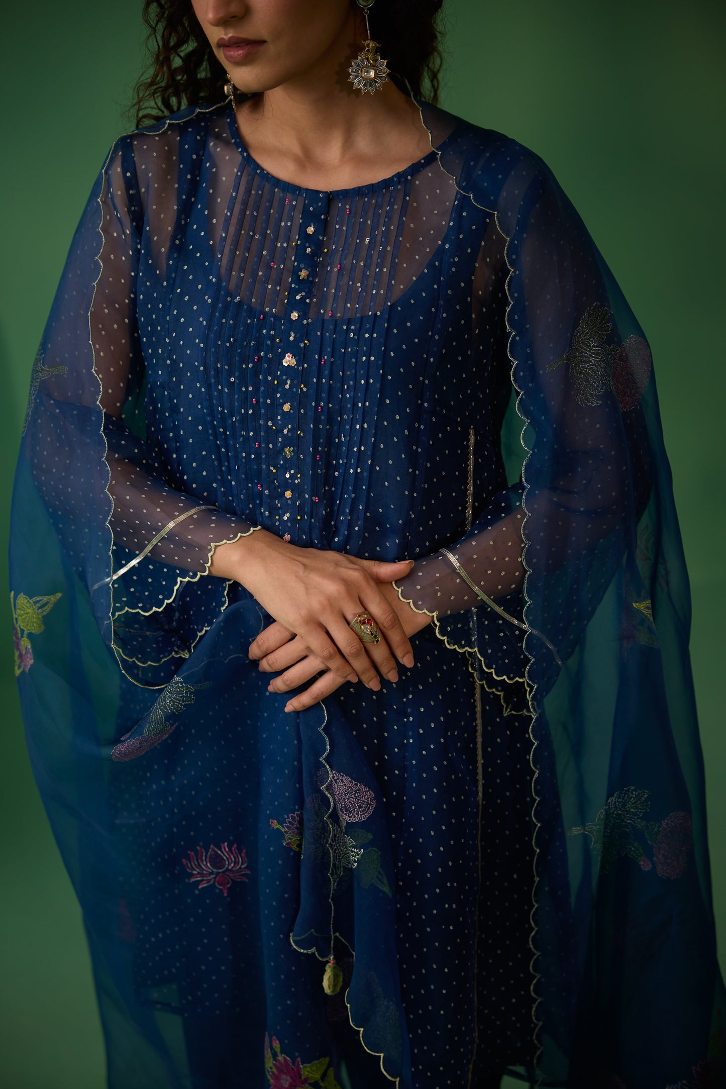 Ekaya - Blue kurta set