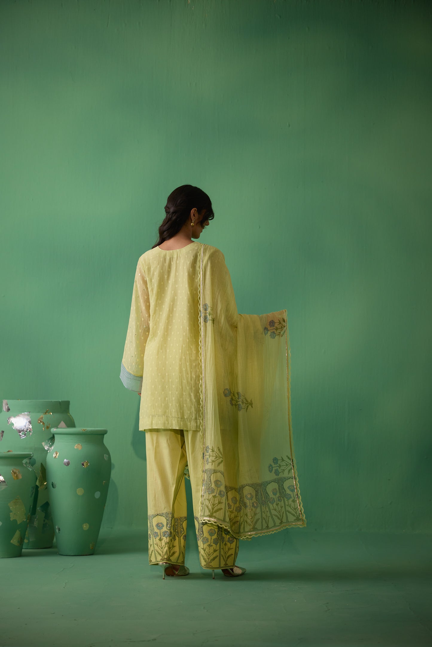 Saba - Green Kurta set