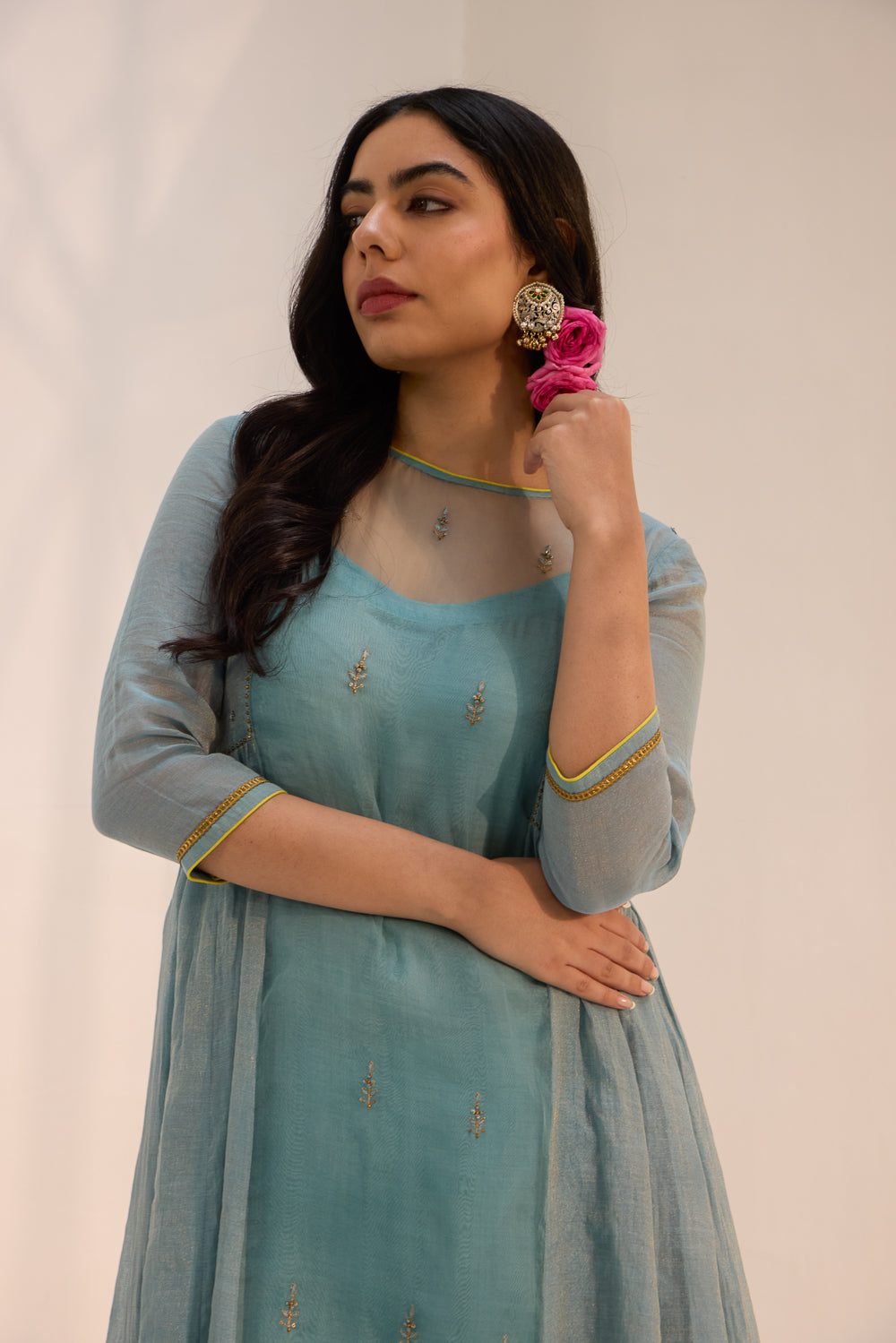 Devi - The Blue Kurta Set