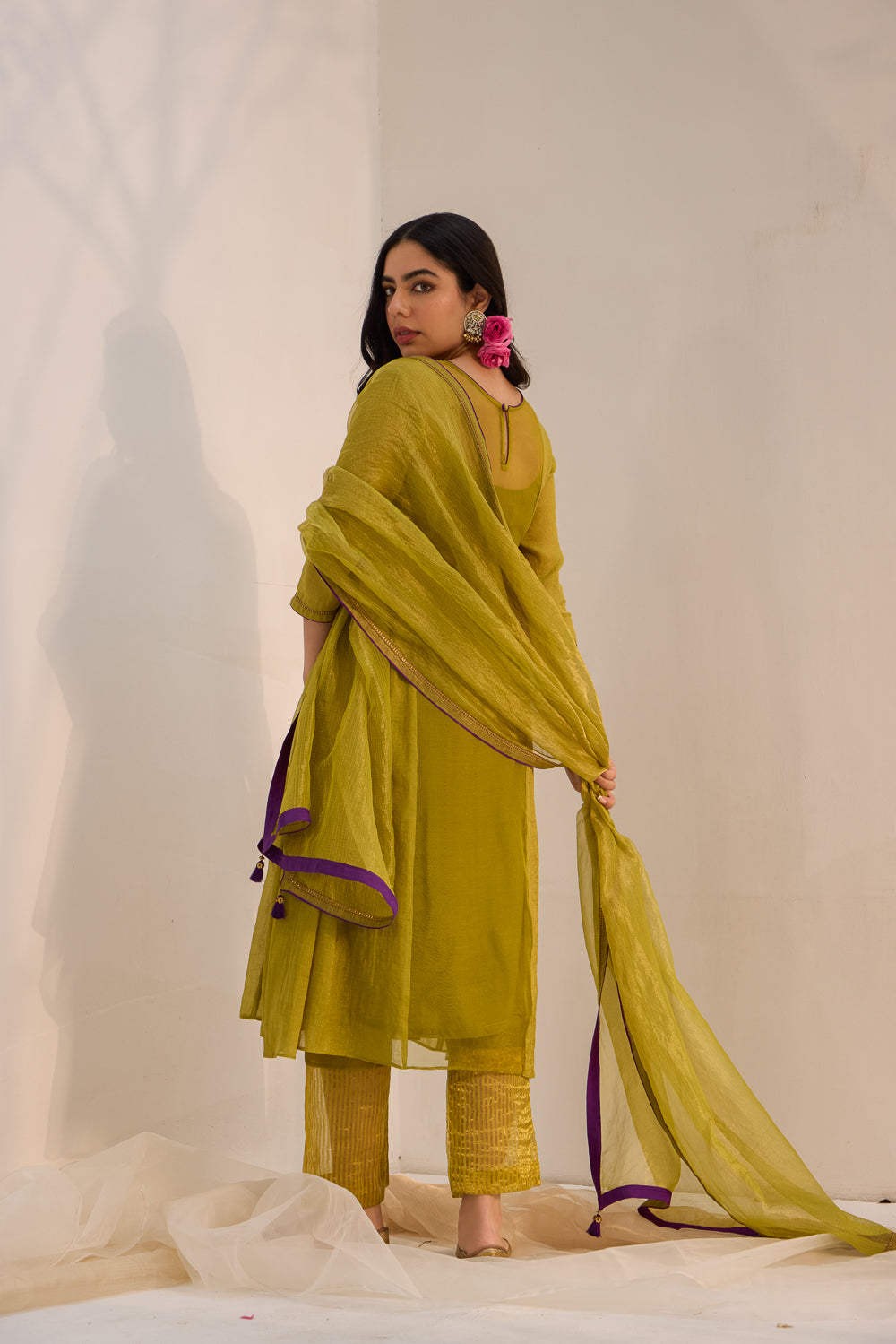 Devi - The Green Kurta Set