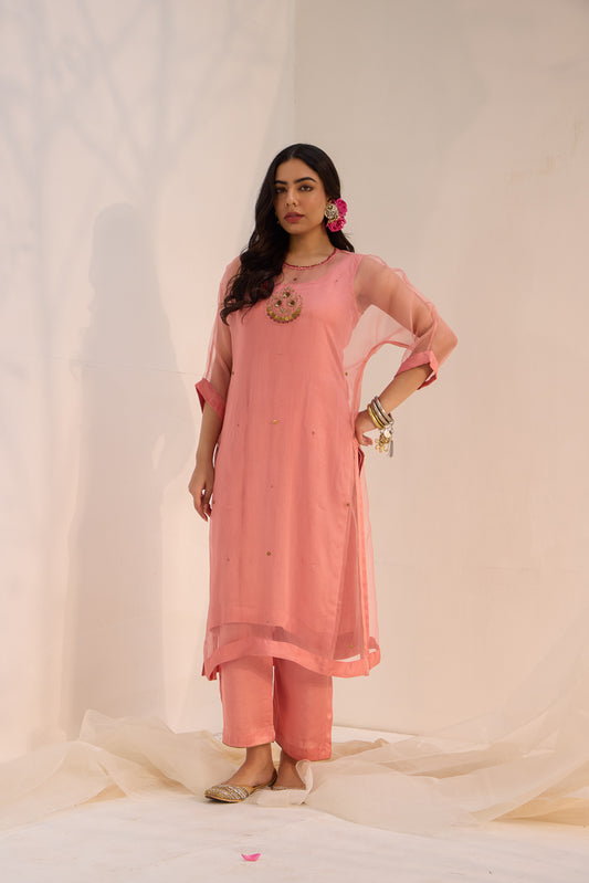 Bhumi - The Peach Kaftan Ket