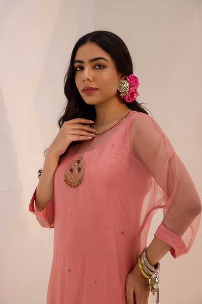 Bhumi - The Peach Kaftan Ket