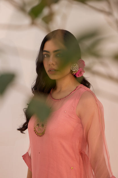 Bhumi - The Peach Kaftan Ket