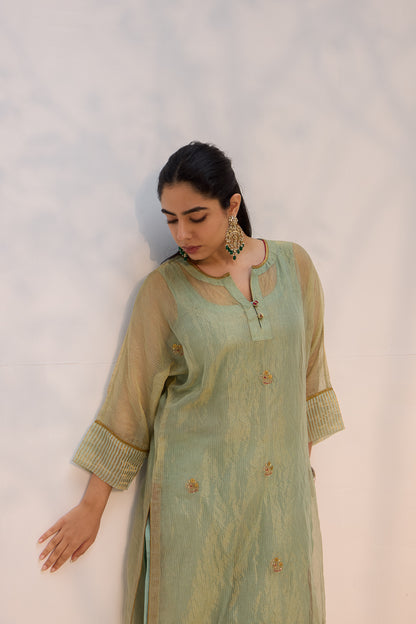 Viti - The Green Kaftan Set
