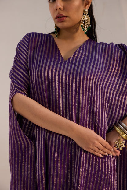 Veda - The Purple Kaftan Set