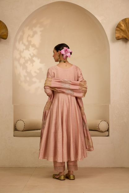 Jannat - The Blush Pink Anarkali Set