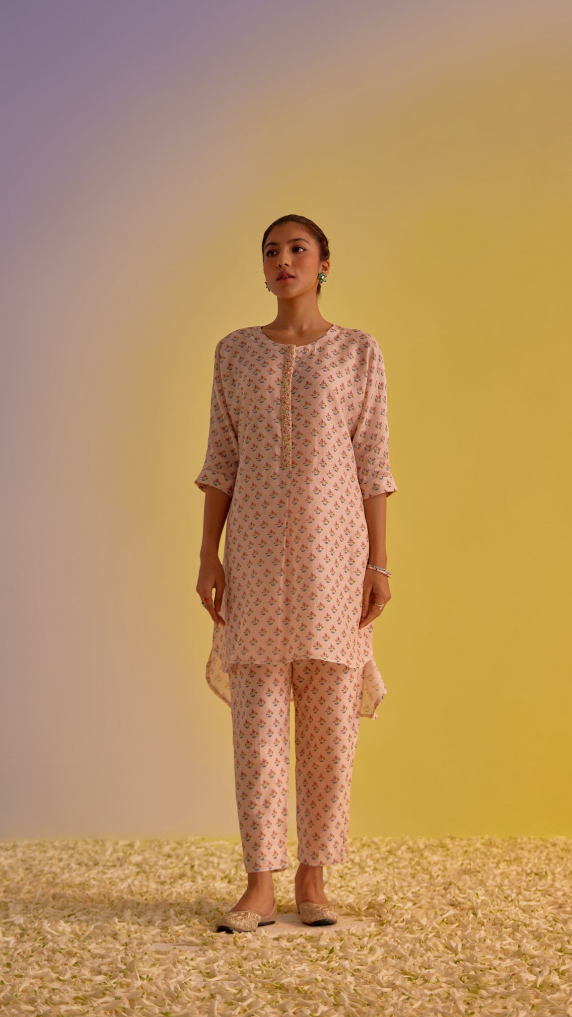 Zainab - The Light Pink Co-ord Set