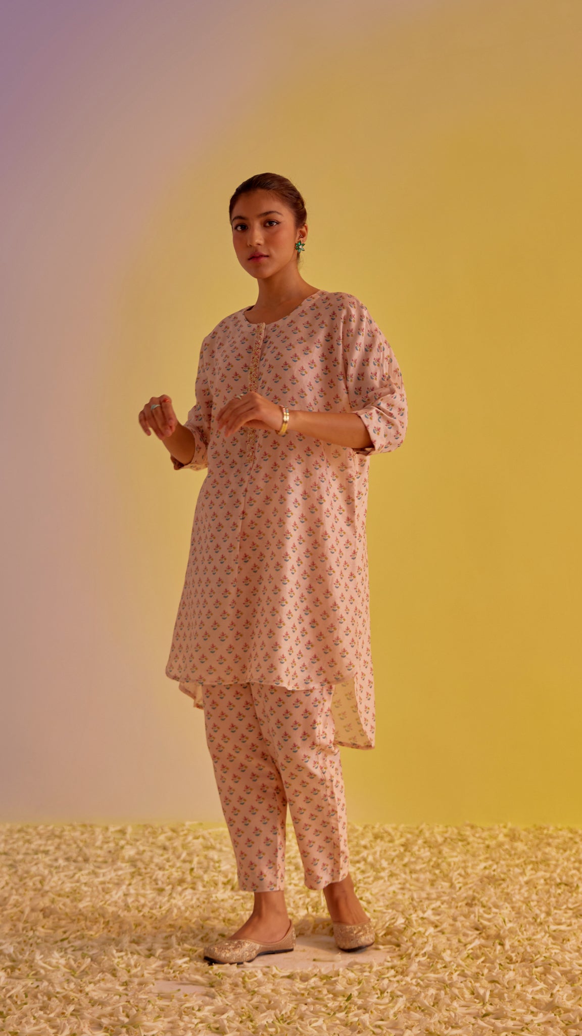 Zainab - The Light Pink Co-ord Set