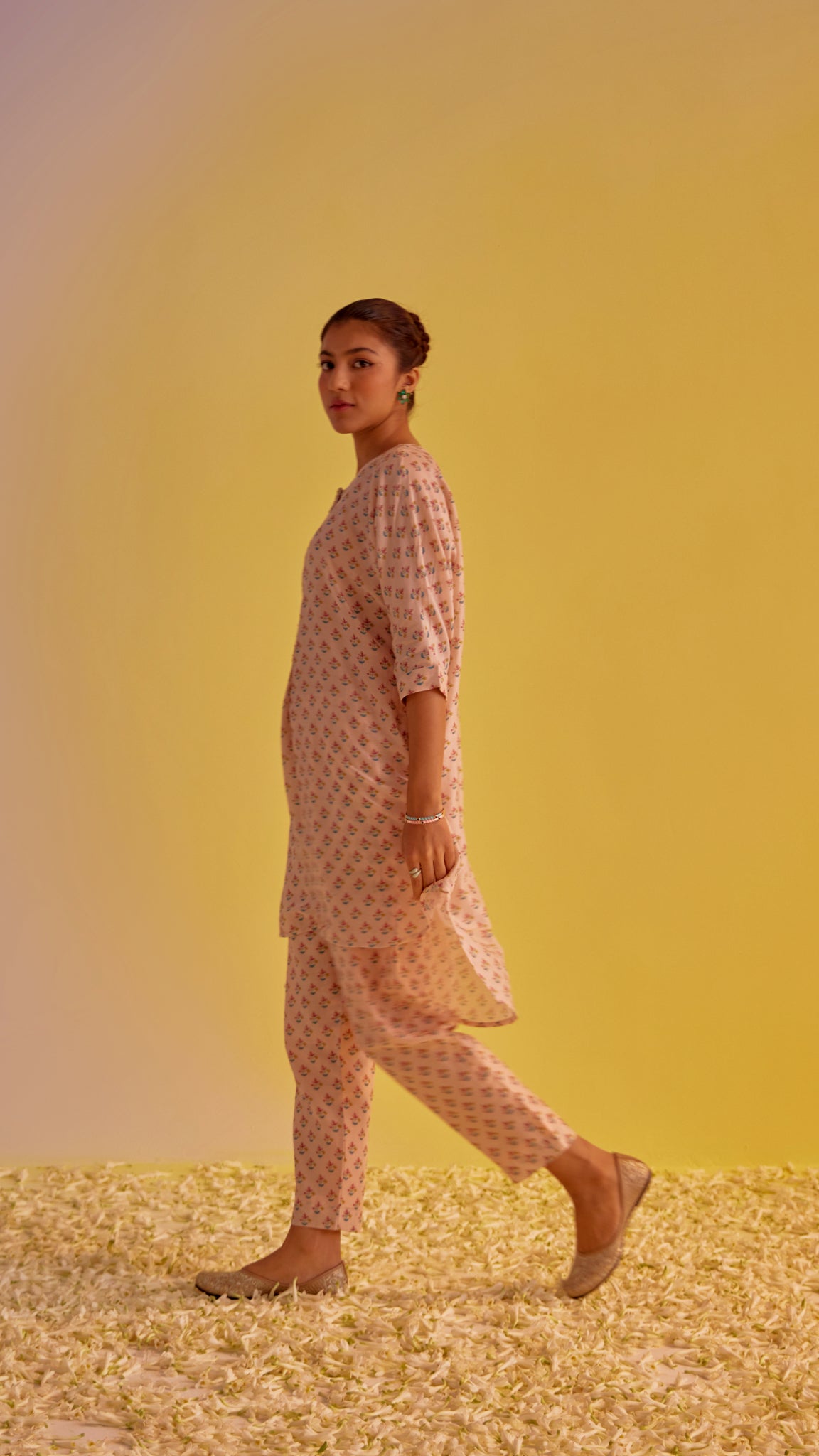 Zainab - The Light Pink Co-ord Set