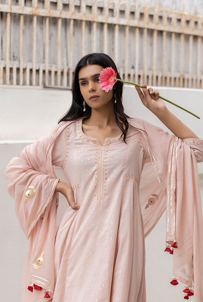 Rehana - Pink Firdoz Suit